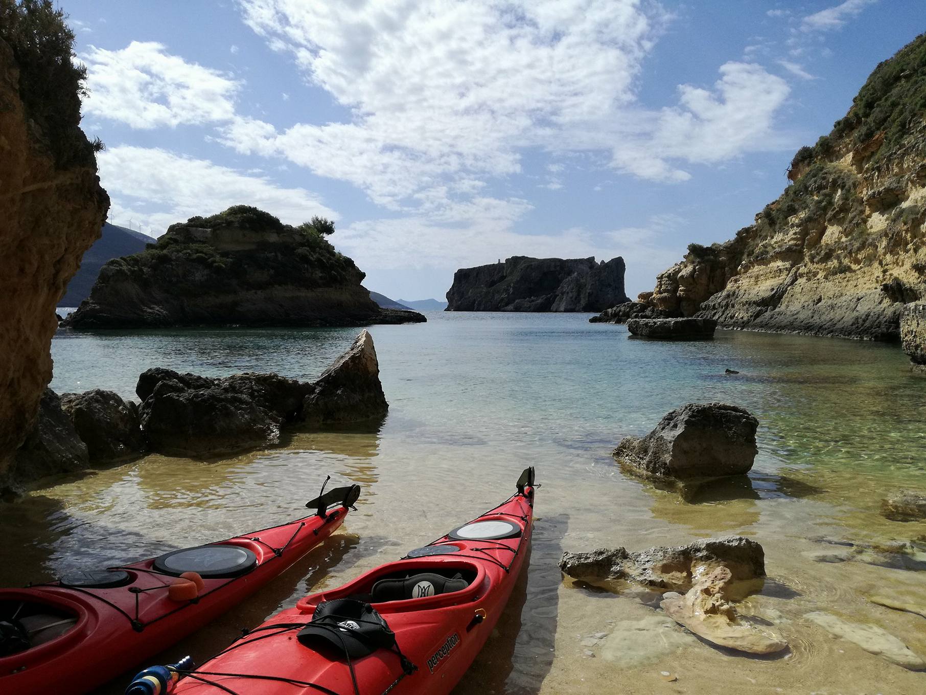 Navarino Bay Kayaks beach